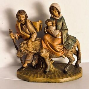Fontanini Figurine Mary , Joseph & Baby Jesus Nativity 1992 - Dep Italy 580